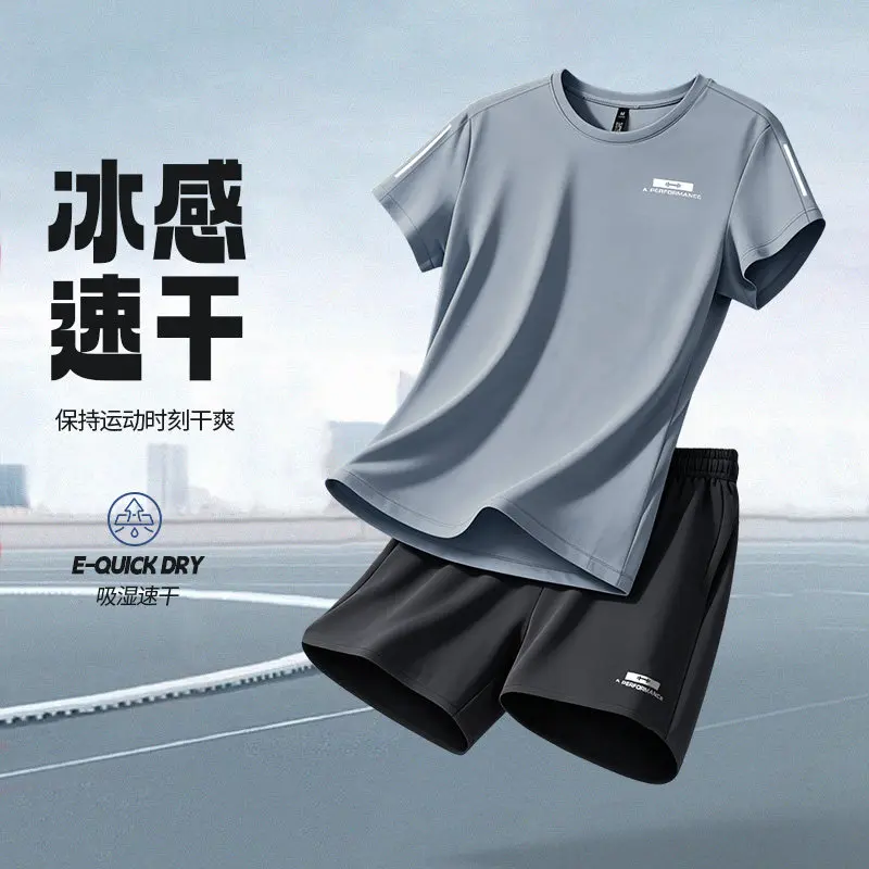 Badminton Outfit - Sportbekleidung für Damen, Sommer, Eisseide, Laufen,