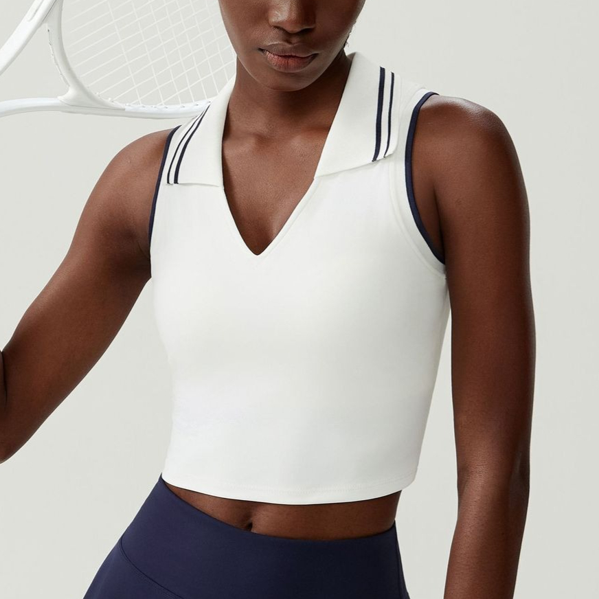 Badminton Outfit - Outdoor-Sport-Outfits für Damen, Fitnessstudio, Yoga, Weste,