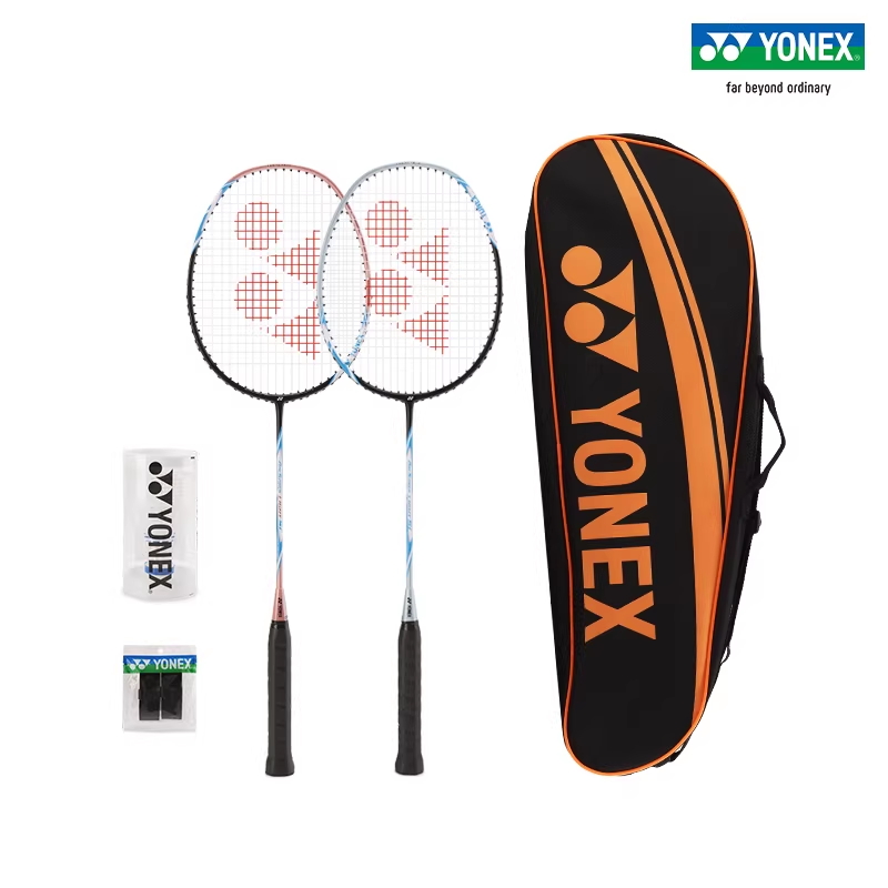 Yonex Racket Carbon - YONEX ARCSABER LIGHT 5i Vollcarbon-Badmintonschläger-Set
