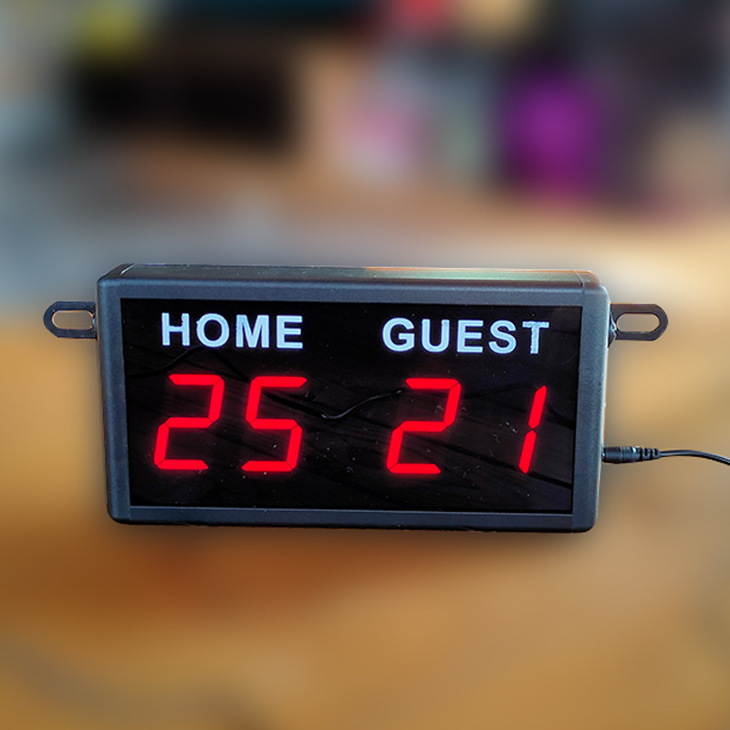 Badminton Score Counter - 2,3-Zoll-LED-Bildschirm-Punktezähler des besten Herstellers für Billard-,