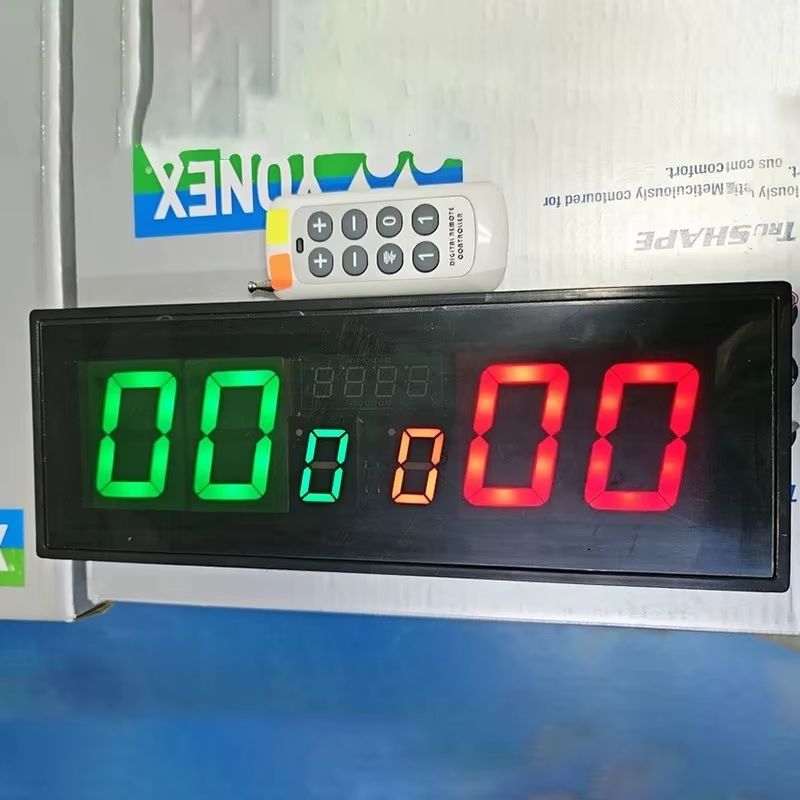 Badminton Score Counter - Elektronischer Digitaler Punktezähler mit Fernbedienung Indoor-Anzeigetafel