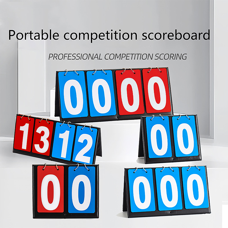 Badminton Score Counter - 1PC Scoreboard Tisch-Scoreboard, tragbarer Punktezähler für