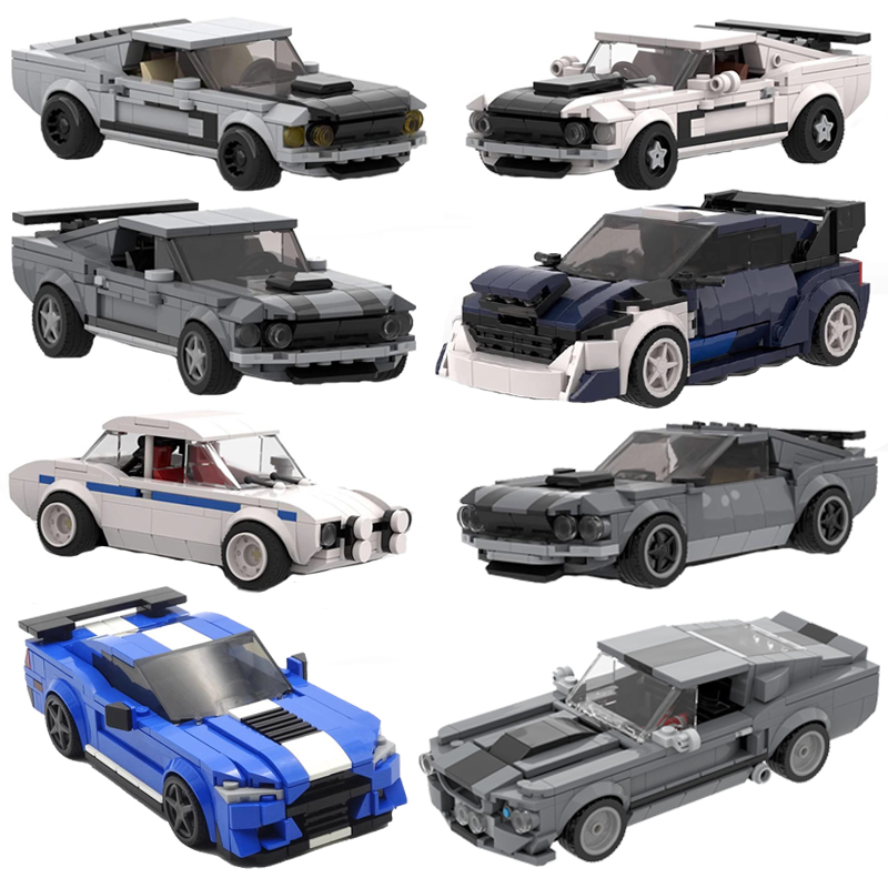 Victor Racket Jetspeed - MOC Technisches Auto Forded GT Raptor