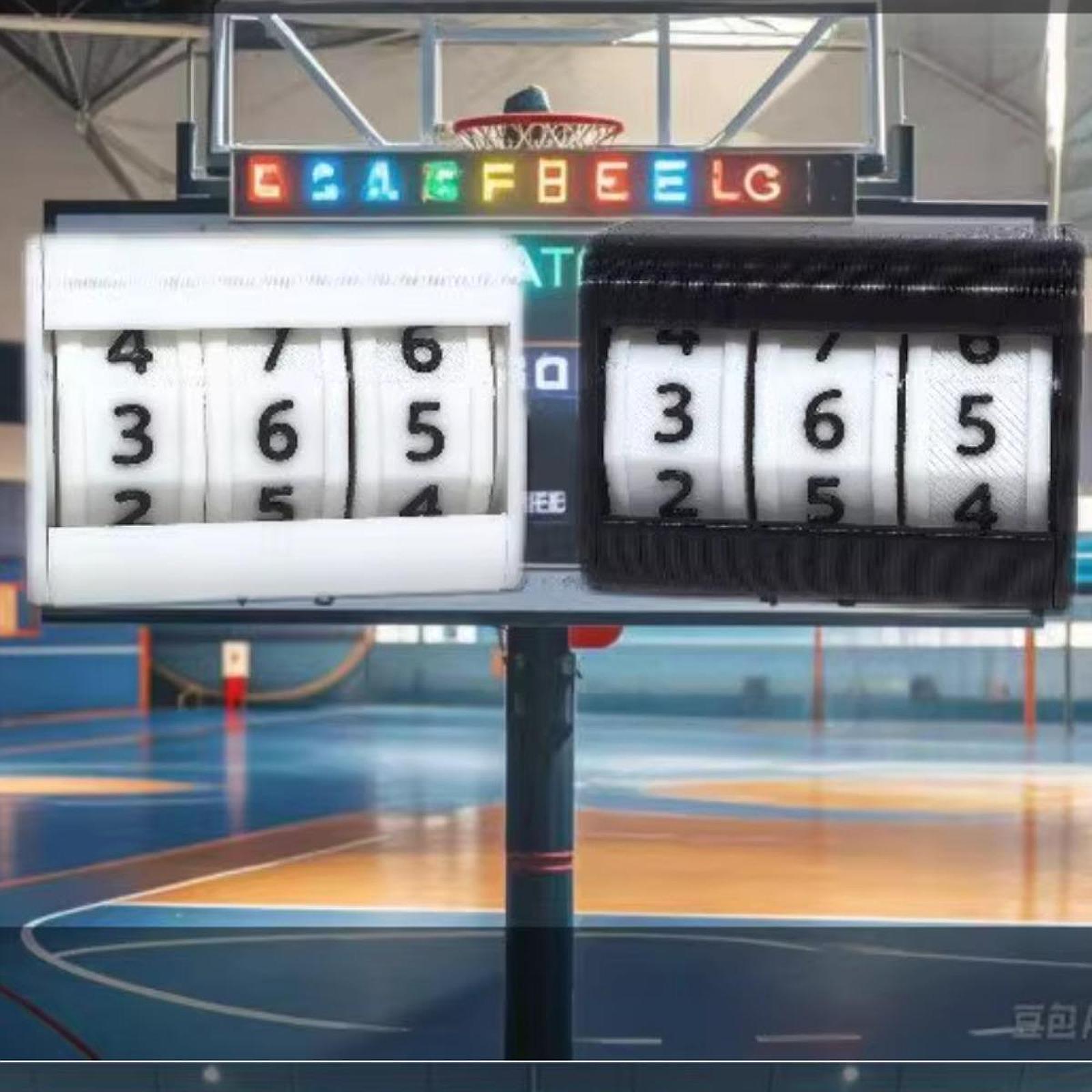 Badminton Score Counter - Snooker-Anzeigetafel, Mini-Punktezähler, Sportzähler, tragbar, für Basketball,