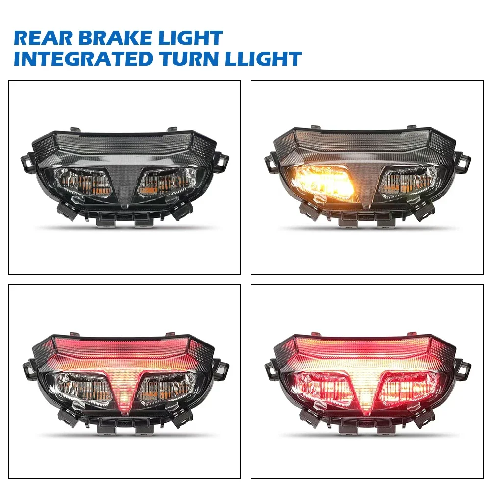 Badminton Flash - MT-09 SP 2024 Motorrad Rücklicht Für