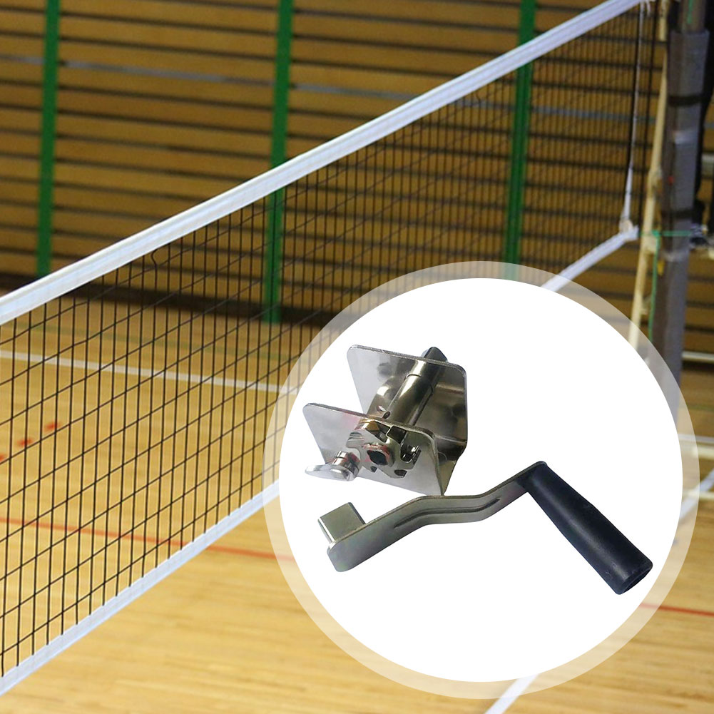 Badminton Outdoor - 1 Stück Sportnetz-Spanner mit Handkurbel, Mehrzweck-Spannwerkzeug