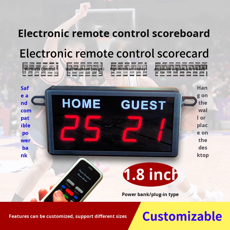 2,3-Zoll-LED-Bildschirm-Punkte – Badminton Score Counter Bewertung und Preis