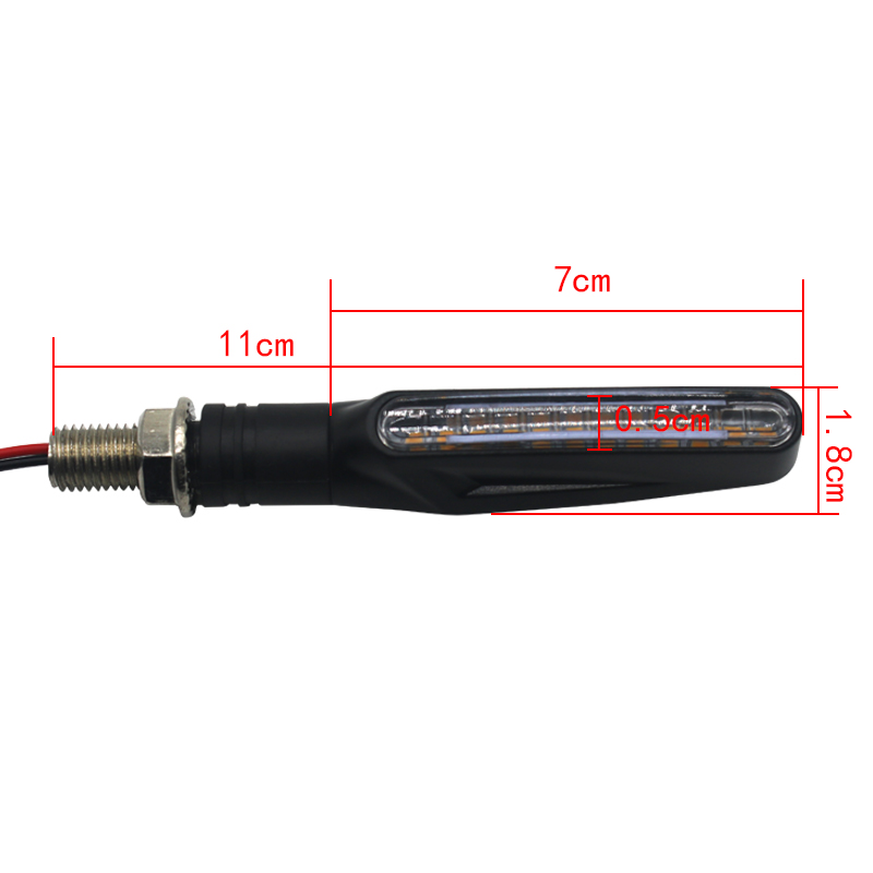 2/1PCS LED Motorrad Blinker Li – Badminton Flash Bewertung und Preis