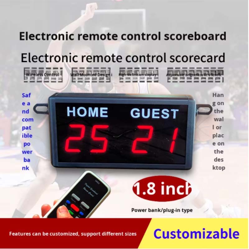 2,3-Zoll-LED-Bildschirm-Punkte – Badminton Score Counter Bewertung und Preis