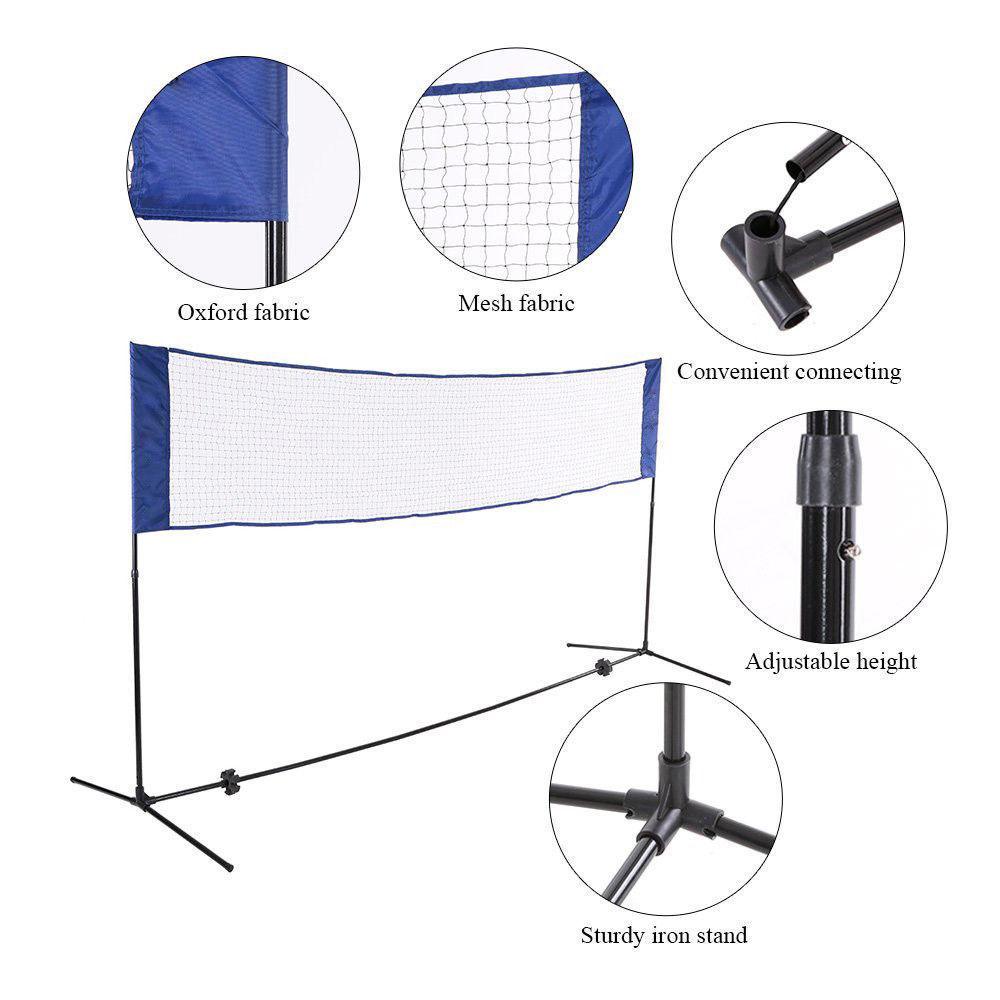 Badmintonnetz-Set für draußen, – Badminton Outdoor Bewertung und Preis