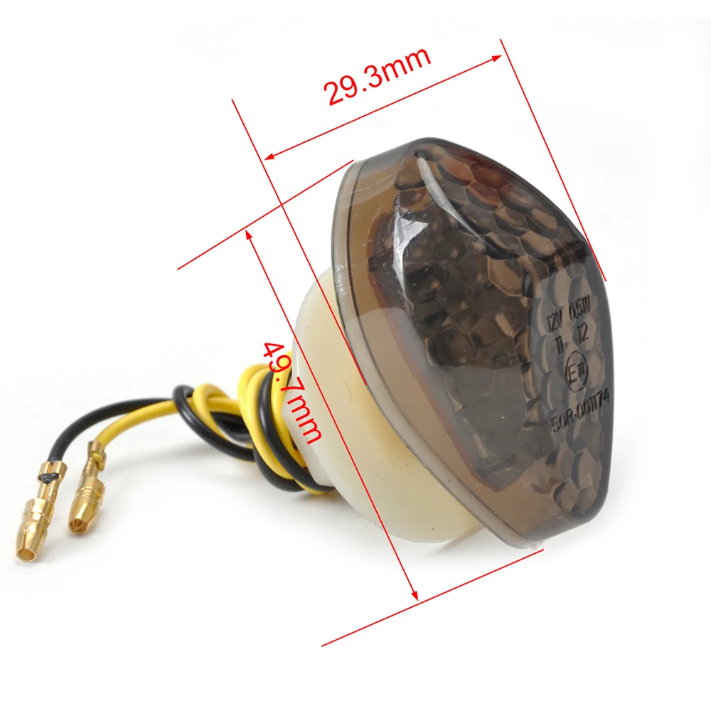 Universelle 2pcs Motorrad LED  – Badminton Flash Bewertung und Preis